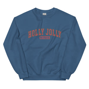 Holly Jolly Nurse Unisex Sweatshirt - MedTheories