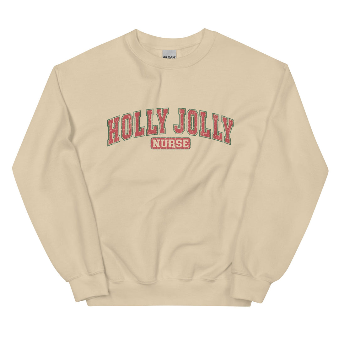 Holly Jolly Nurse Unisex Sweatshirt - MedTheories