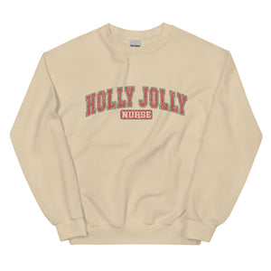 Holly Jolly Nurse Unisex Sweatshirt - MedTheories