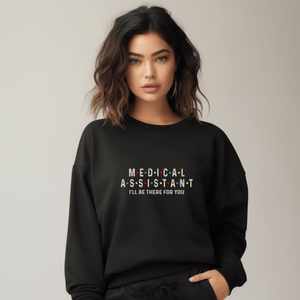 I'll Be There For You Unisex Organic Raglan Sweatshirt - MedTheories