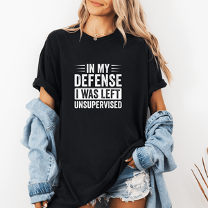 In My Defense Unisex garment - dyed heavyweight t - shirt - MedTheories