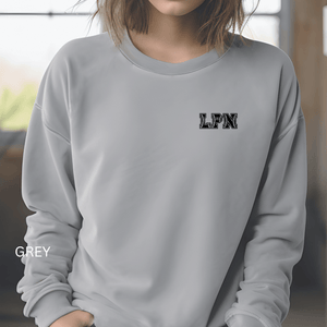 LPN Baseball Unisex Garment-Dyed Sweatshirt - MedTheories