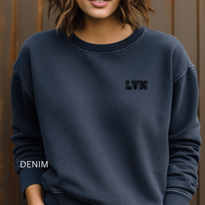 LVN Baseball Unisex Garment-Dyed Sweatshirt - MedTheories