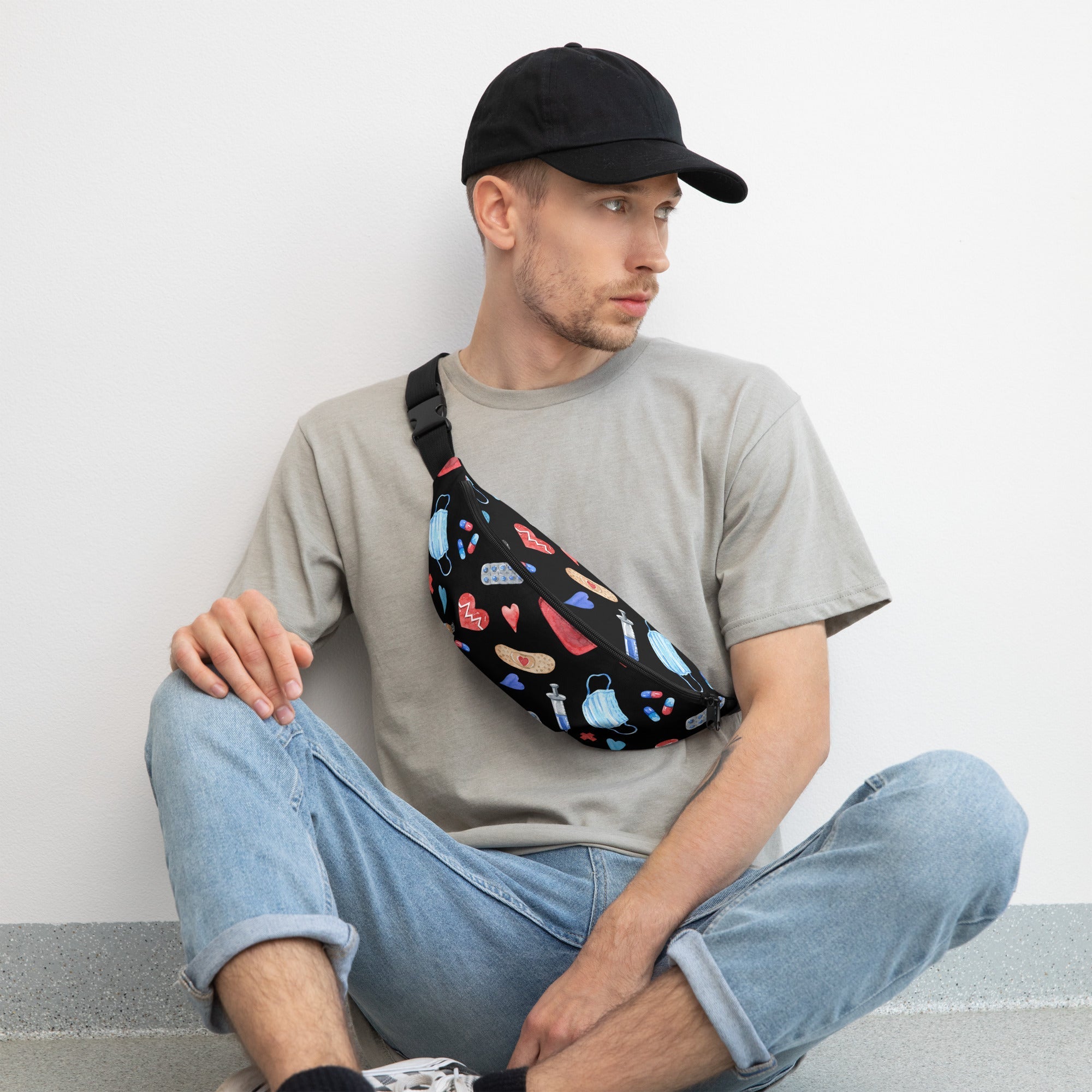 Medical Pattern Fanny Pack - MedTheories