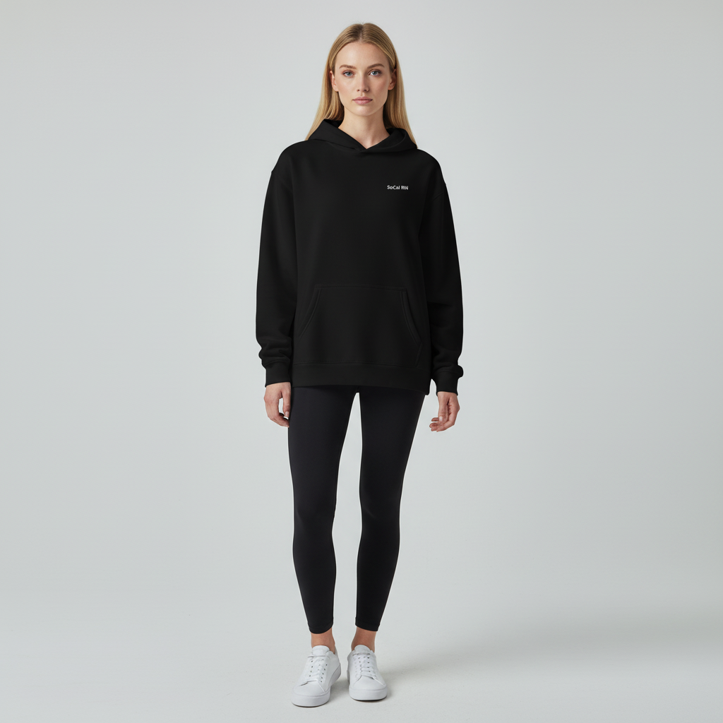 SoCal RN — Embroidered Hoodie | Noir Collection