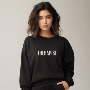 Minimalist Occupational Therapist Unisex Organic Raglan Sweatshirt - MedTheories