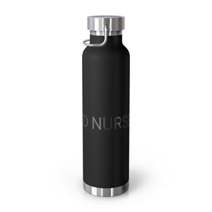 MINIMALIST REGISTERED NURSE Copper Vacuum Insulated Bottle, 22oz - MedTheories