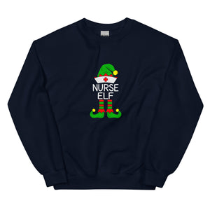 Nurse Elf Unisex Sweatshirt - MedTheories