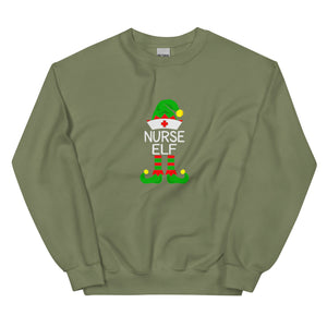 Nurse Elf Unisex Sweatshirt - MedTheories