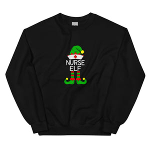 Nurse Elf Unisex Sweatshirt - MedTheories