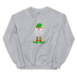 Nurse Elf Unisex Sweatshirt - MedTheories