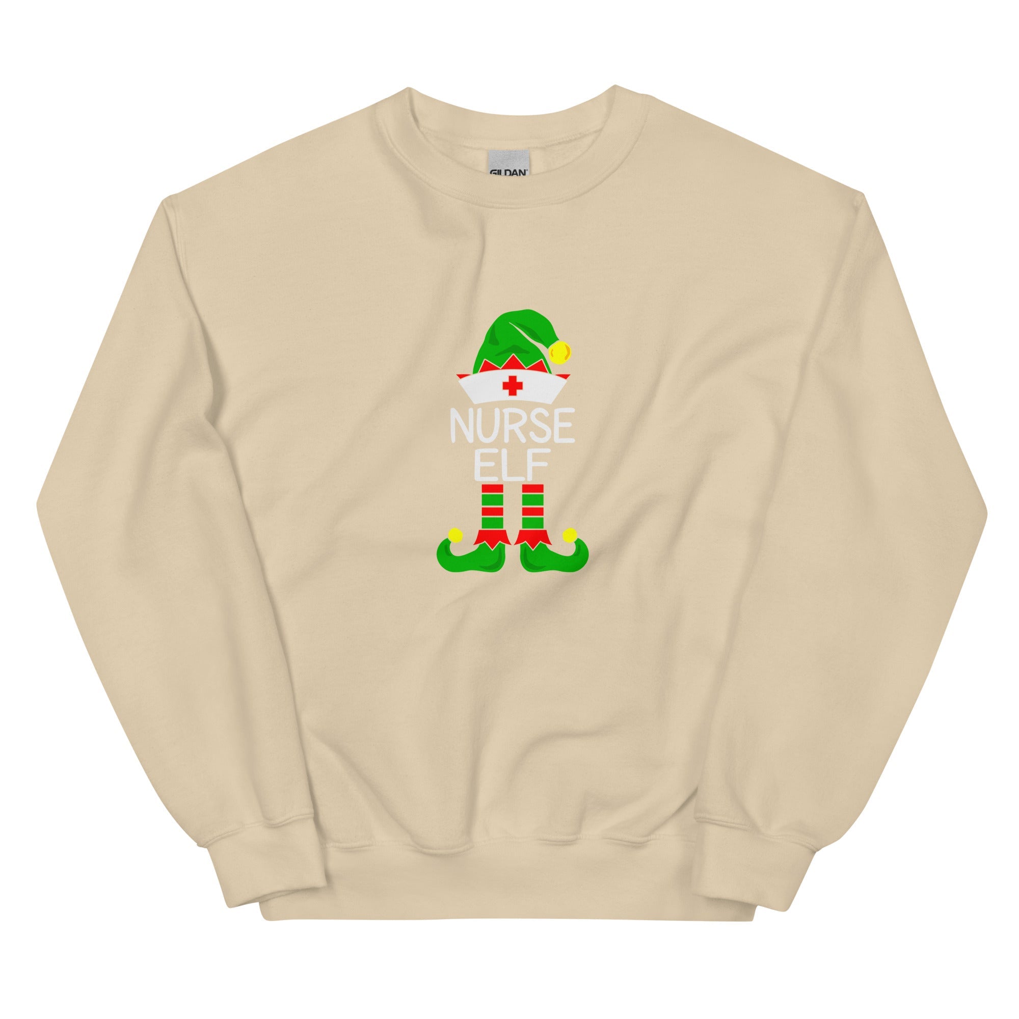Nurse Elf Unisex Sweatshirt - MedTheories