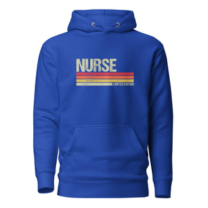 Nurse Retro Flag Unisex Hoodie - MedTheories