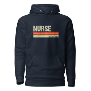 Nurse Retro Flag Unisex Hoodie - MedTheories