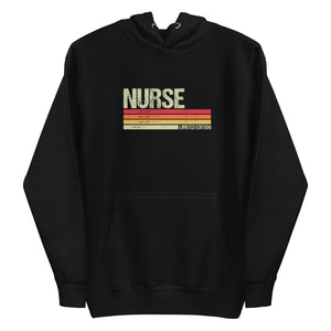 Nurse Retro Flag Unisex Hoodie - MedTheories