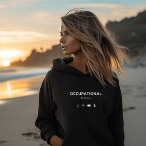 Occupational Therapy ICON Unisex Eco Raglan Hoodie - MedTheories