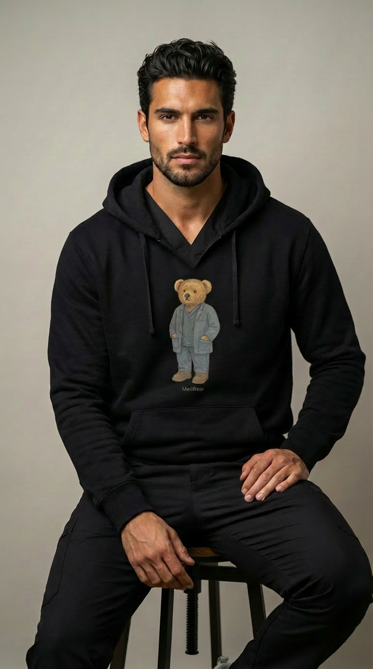 MedBear Dark Colored Unisex Hoodie