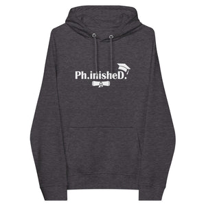 PhinisheD Unisex Eco Raglan Hoodie - MedTheories