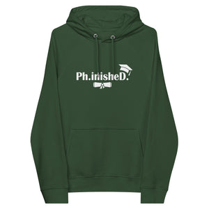 PhinisheD Unisex Eco Raglan Hoodie - MedTheories