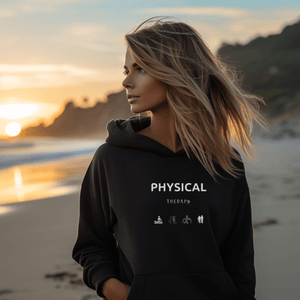 Physical Therapy ICON Unisex Eco Raglan Hoodie - MedTheories