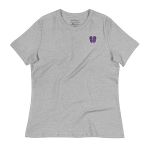 Purple Clog Women's Relaxed T-Shirt - MedTheories