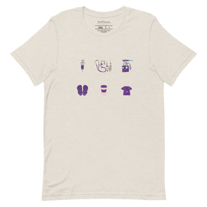 Purple Medical Necessities Unisex T-Shirt - MedTheories