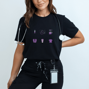 Purple Medical Necessities Unisex T-Shirt - MedTheories