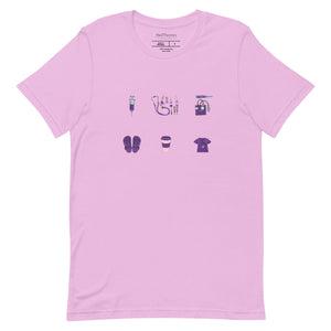 Purple Medical Necessities Unisex T-Shirt - MedTheories