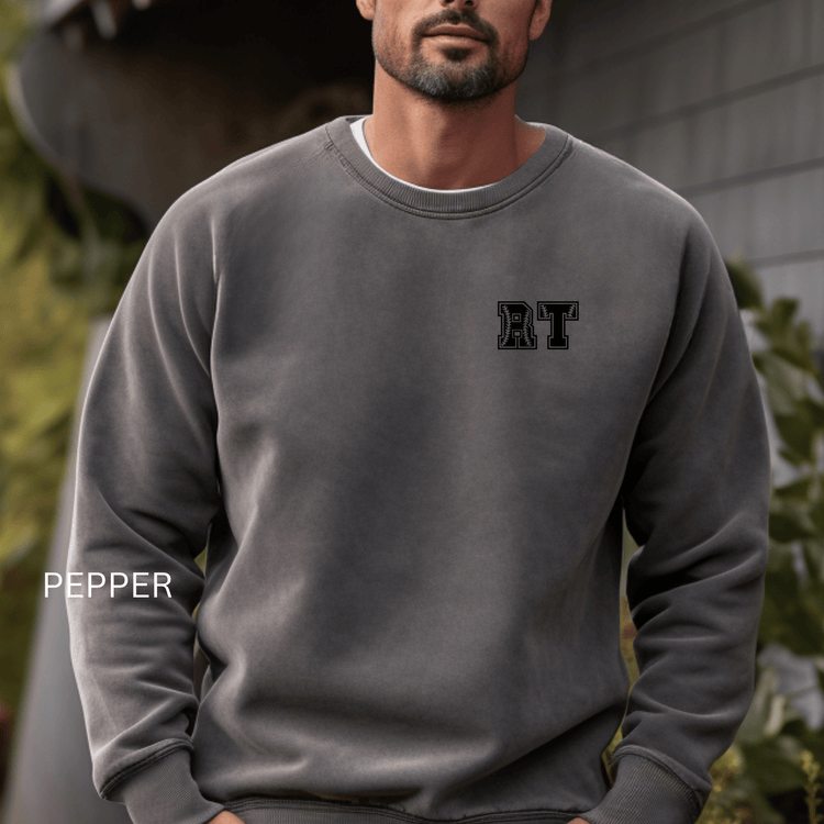 RT Baseball Unisex Garment-Dyed Sweatshirt - MedTheories
