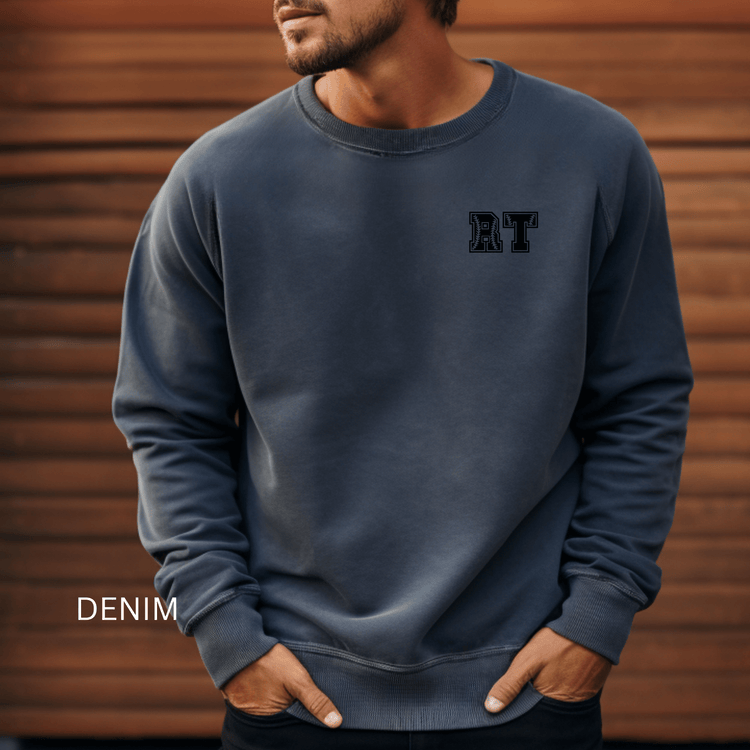 RT Baseball Unisex Garment-Dyed Sweatshirt - MedTheories