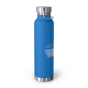 RT Flag Copper Vacuum Insulated Bottle, 22oz - MedTheories