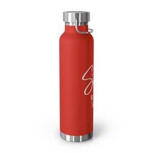 Salty Like Normal Saline Copper Vacuum Insulated Bottle, 22oz - MedTheories