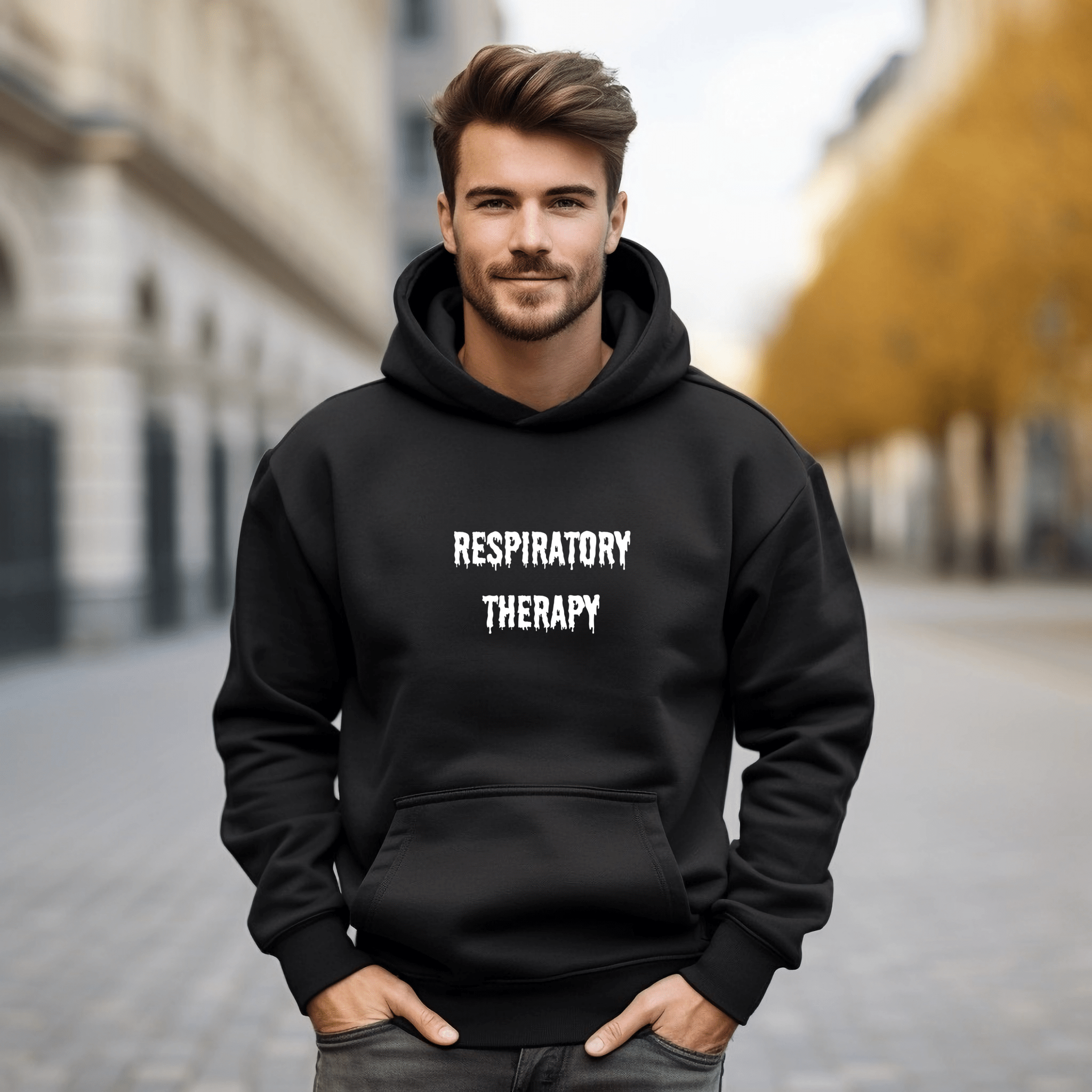 Sliding Respiratory Therapy Unisex Hoodie - MedTheories