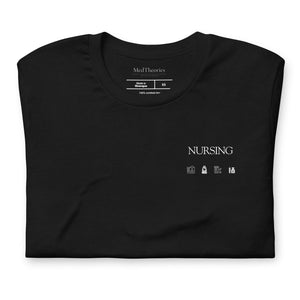 Small Nursing ICON Unisex T-Shirt - MedTheories