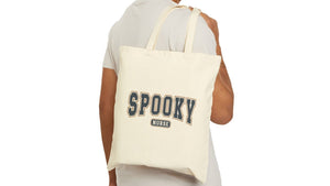 Spooky Nurse Cotton Canvas Tote Bag - MedTheories