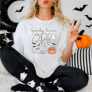 Spooky Nurse Items Unisex T - Shirt - MedTheories