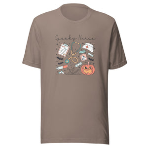 Spooky Nurse Items Unisex T - Shirt - MedTheories