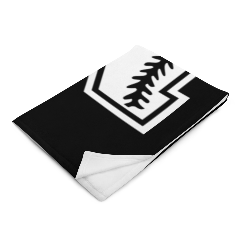 Baseball RN Throw Blanket