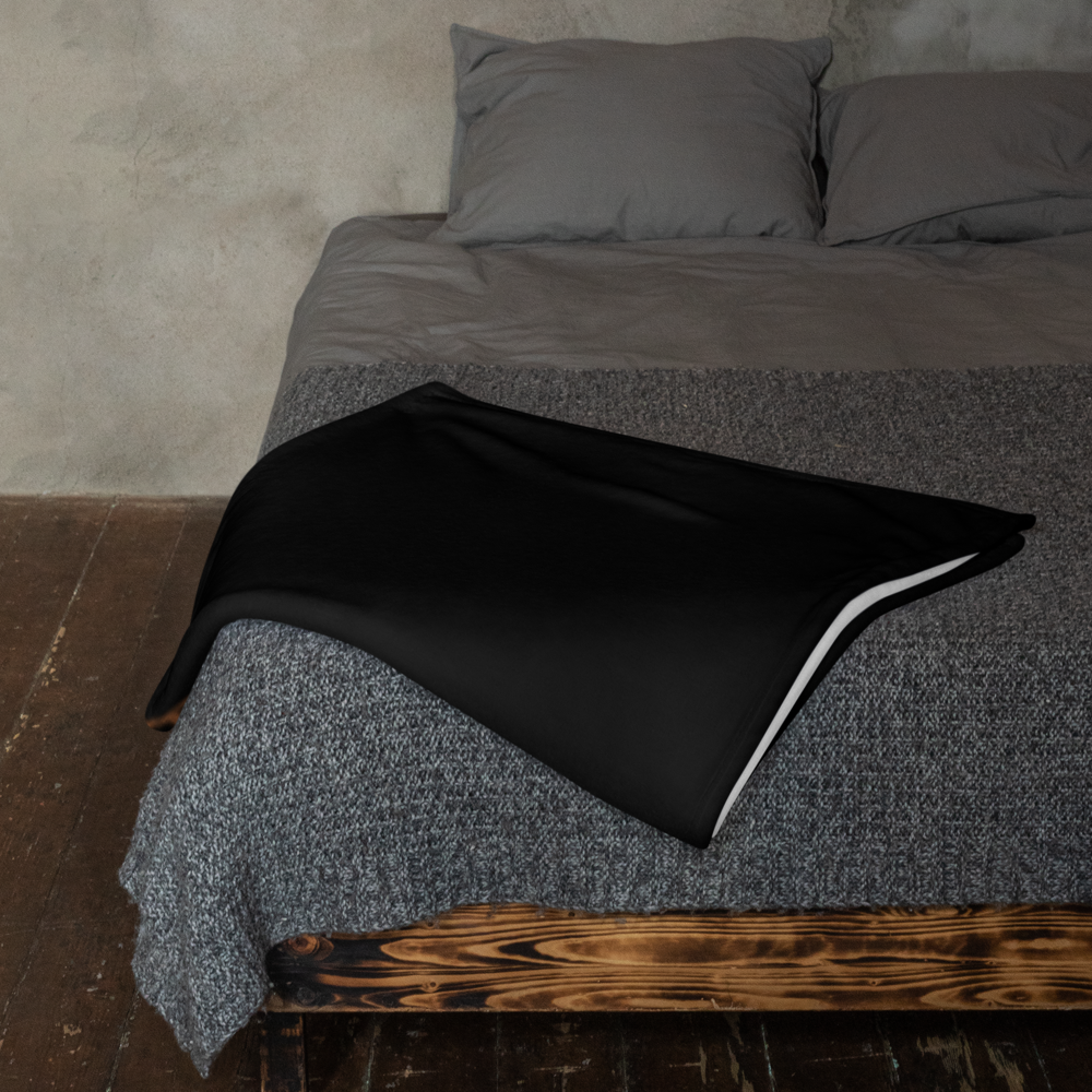 Skeletal Remains Throw Blanket