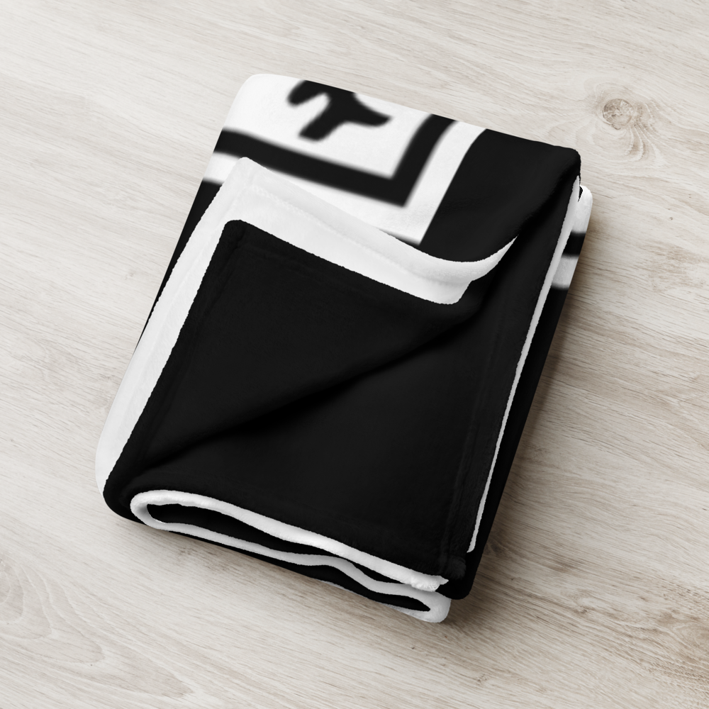 Baseball RN Throw Blanket