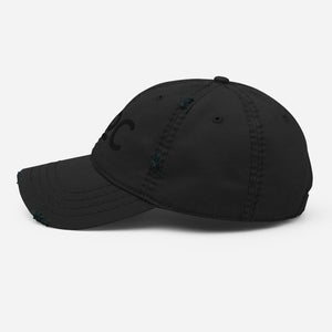 3D PUFF DOC Embroidered Distressed Dad Hat - MedTheories