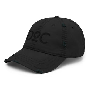 3D PUFF DOC Embroidered Distressed Dad Hat - MedTheories