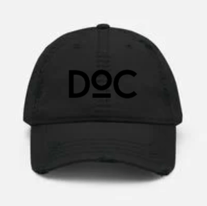 3D PUFF DOC Embroidered Distressed Dad Hat - MedTheories