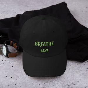 3D Puff Embroidered Breathe Easy Dad Hat - MedTheories