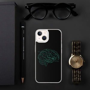 Anatomy Of The Brain Clear Case for iPhone® - MedTheories