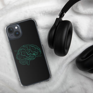 Anatomy Of The Brain Clear Case for iPhone® - MedTheories