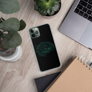 Anatomy Of The Brain Clear Case for iPhone® - MedTheories