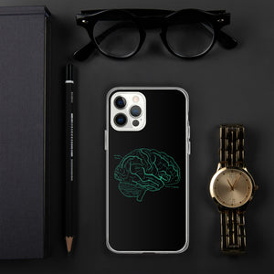 Anatomy Of The Brain Clear Case for iPhone® - MedTheories