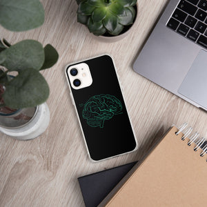 Anatomy Of The Brain Clear Case for iPhone® - MedTheories