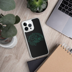 Anatomy Of The Brain Clear Case for iPhone® - MedTheories